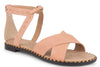 Klub Nico Jada casual flat sandal is perfect for summer with her edgy yet sophisticated look.  