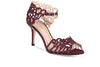 Our Klub Nico Moxie in burgundy is gorgeous. The three inch heel is comfortable all day long.